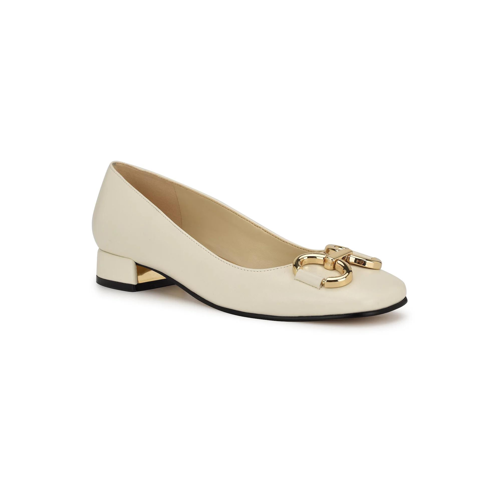 Nine West Works Slip On Square Toe Women's Dress Pumps,  Product Image