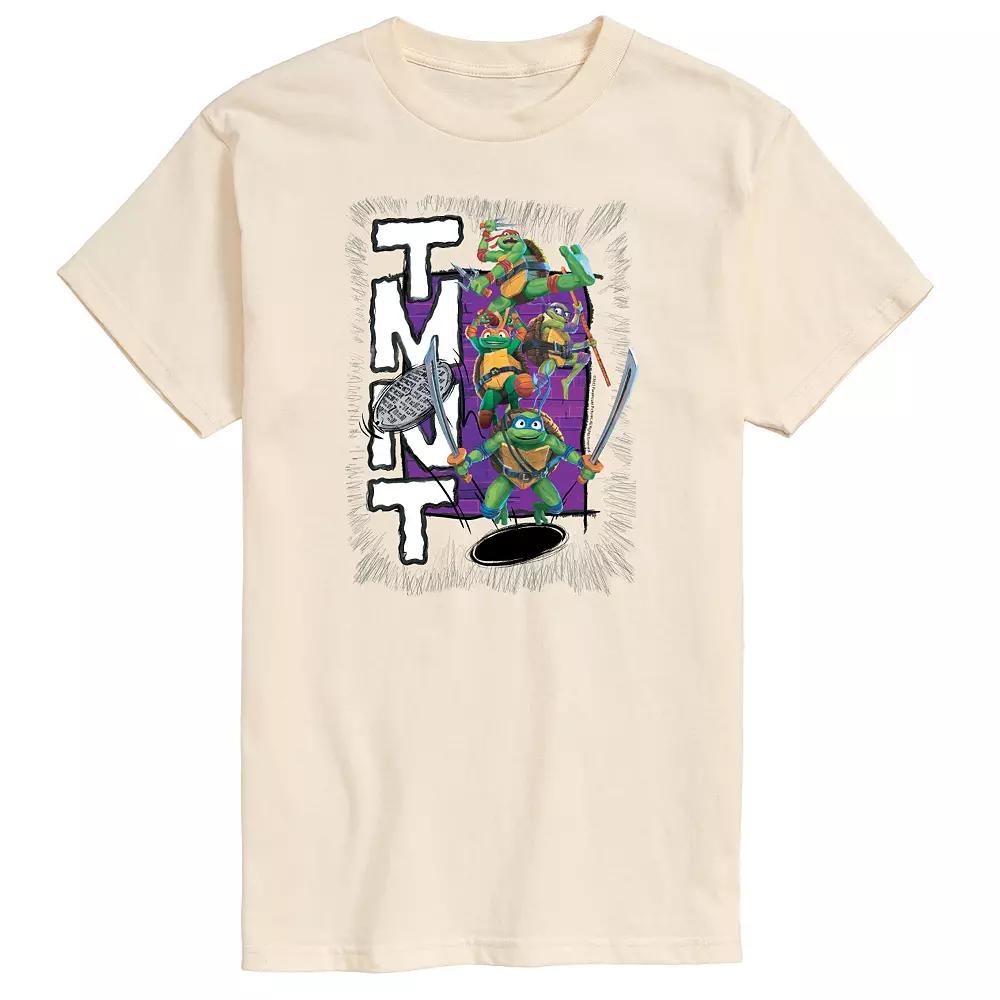 Men's TMNT Mutant Mayhem Group Graphic Tee,  Product Image