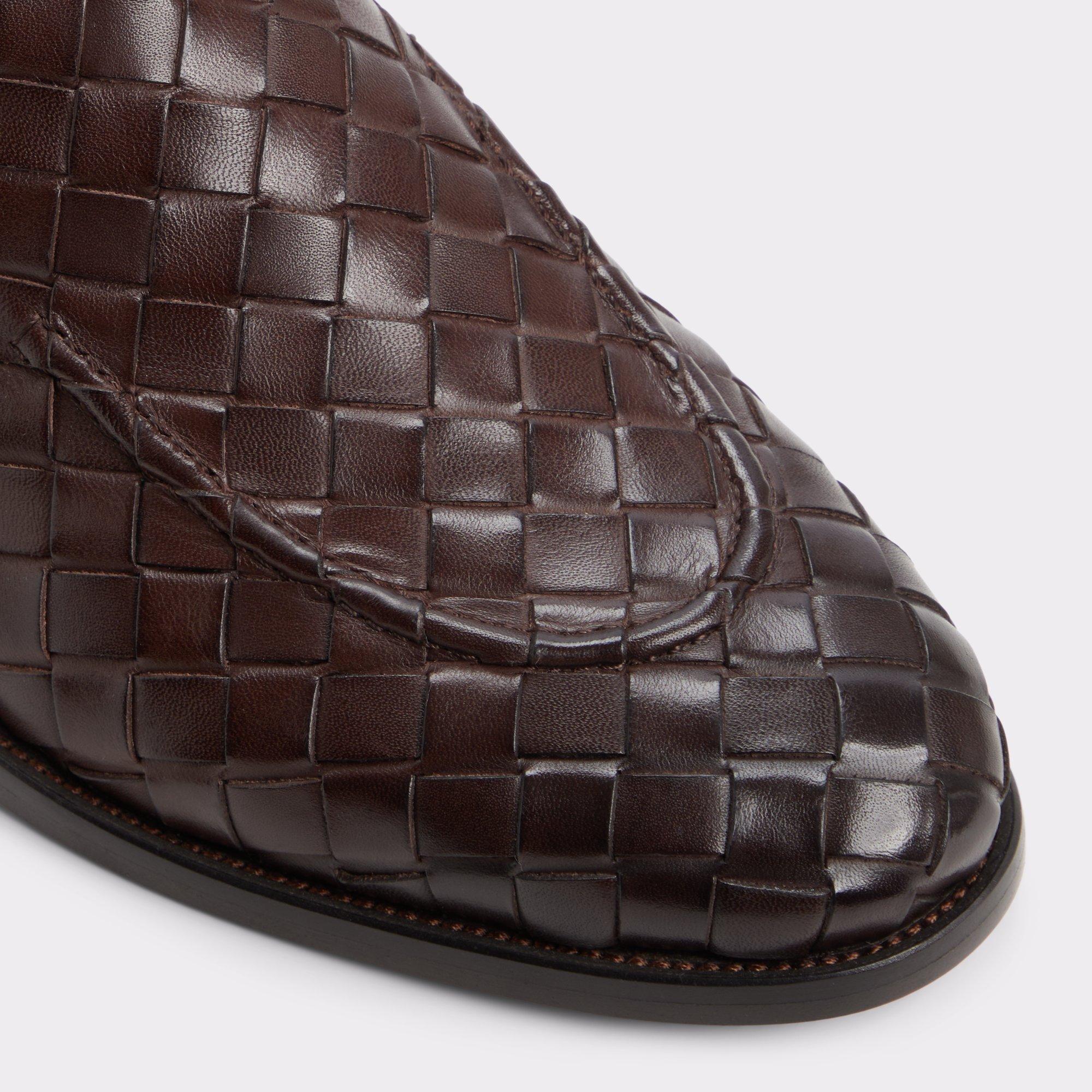 Elvin Dark Brown Men's Dress Shoes | ALDO US Product Image