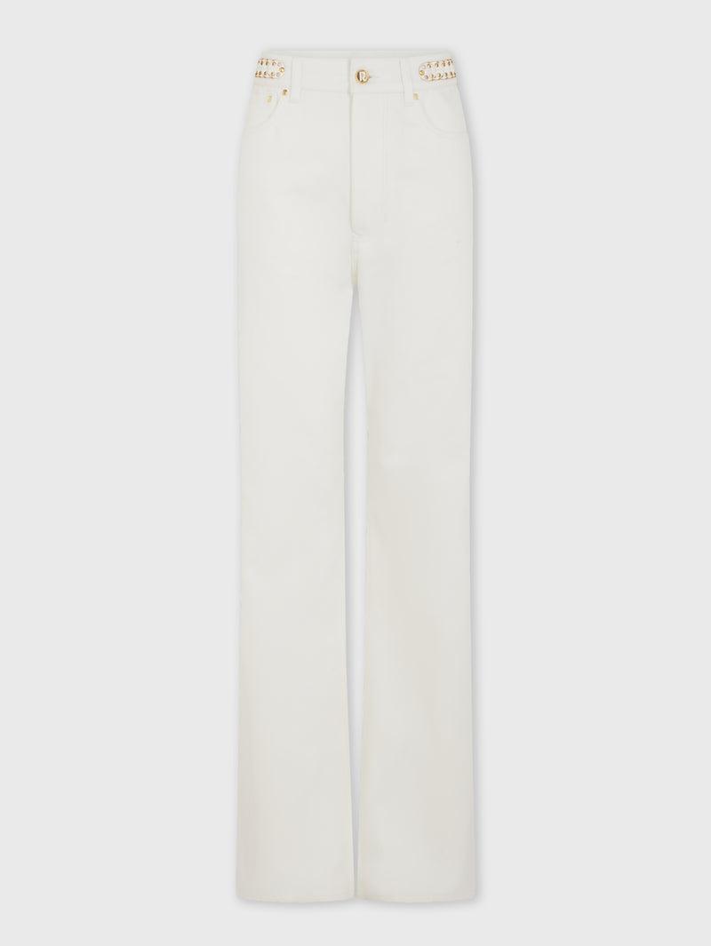 Signature off white jeans with 1969 discs Product Image