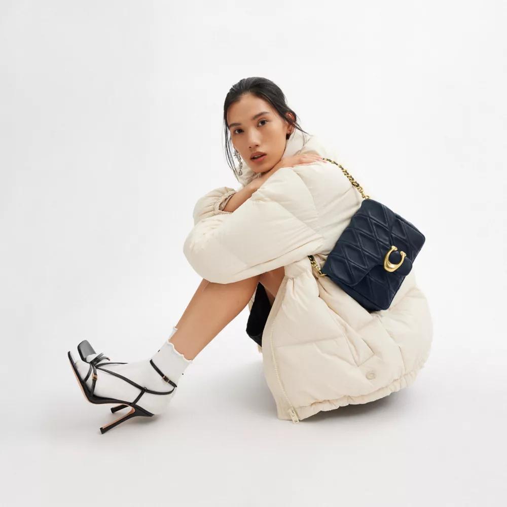 Times Square Tabby Shoulder Bag With Quilting Product Image