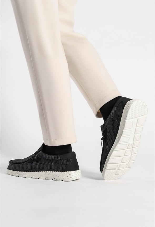 Men's Comfortable Slip-On Knit Loafers Product Image