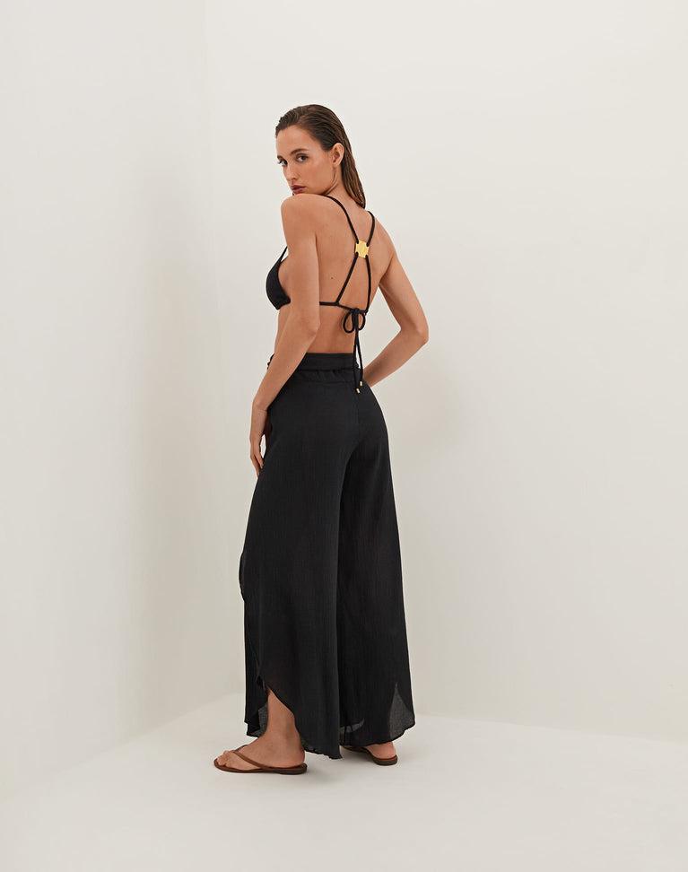 Bia Pareo Pants - Black Product Image