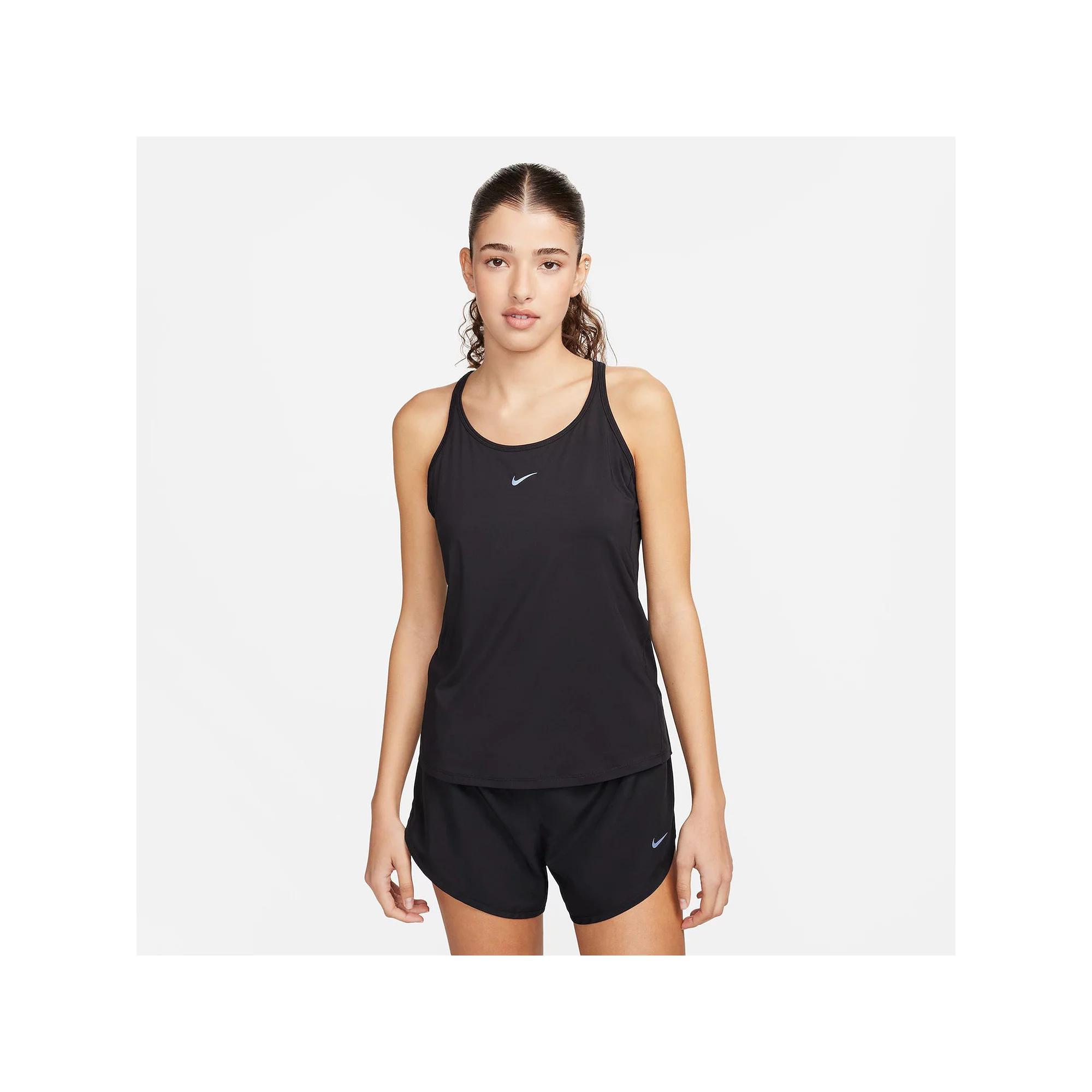 Women's Nike One Classic Dri-FIT Strappy Tank Top, Size: Large, Black Product Image