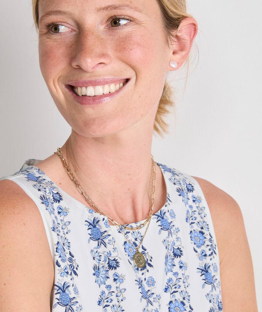 Poplin Shift Dress Product Image