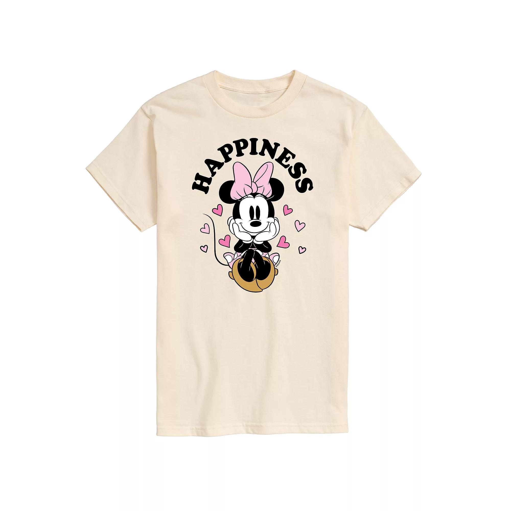 Disney's Minnie Mouse Happiness Men's Graphic Tee,  Product Image