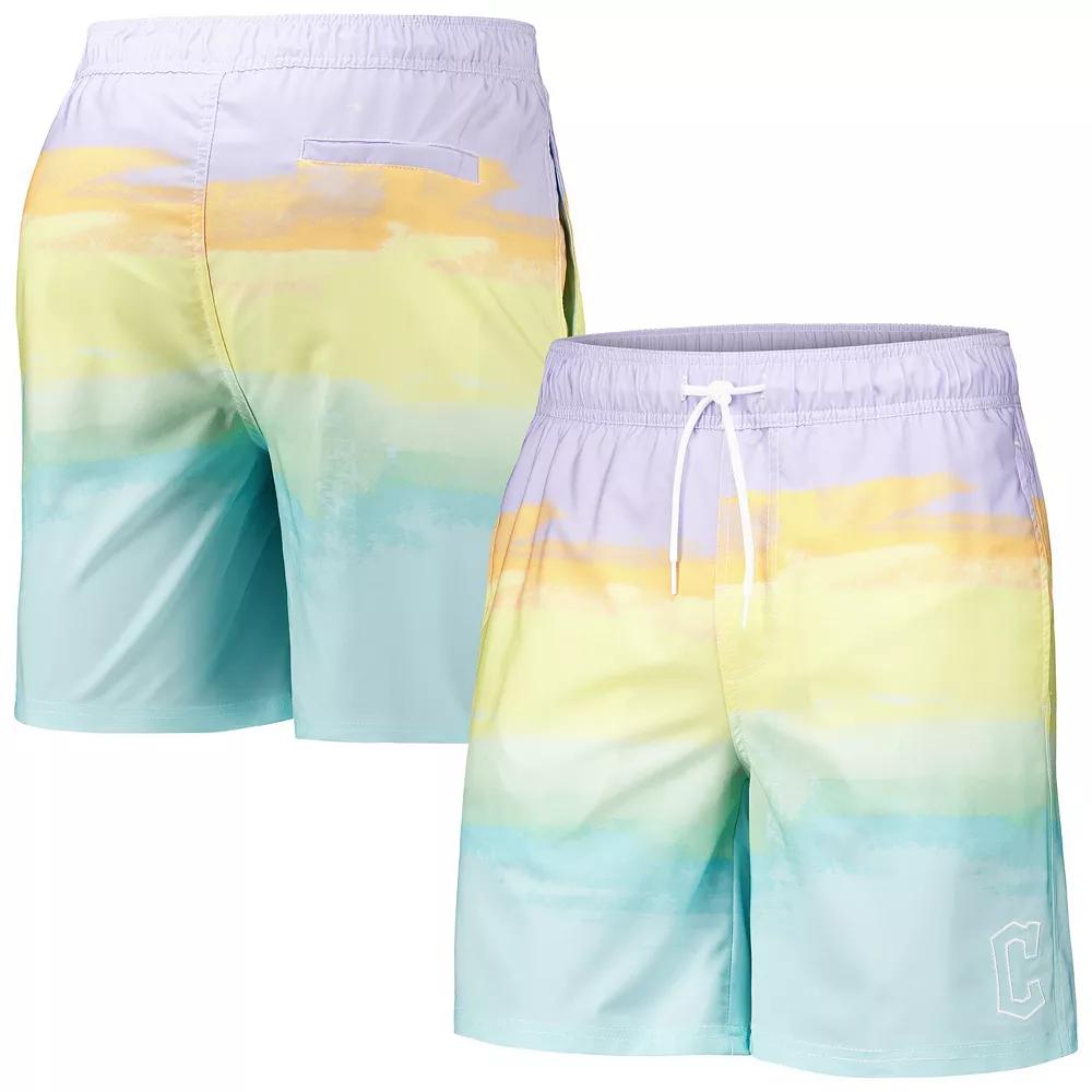 Men's G-III Sports by Carl Banks Cleveland Guardians Perfect Game Volley Board Shorts,  Product Image