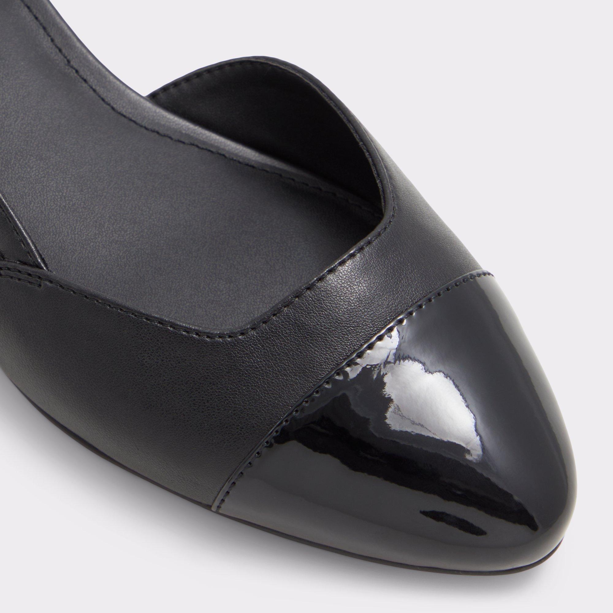 Clementinne Black Synthetic Smooth Women's Ballet Flats | ALDO US Product Image