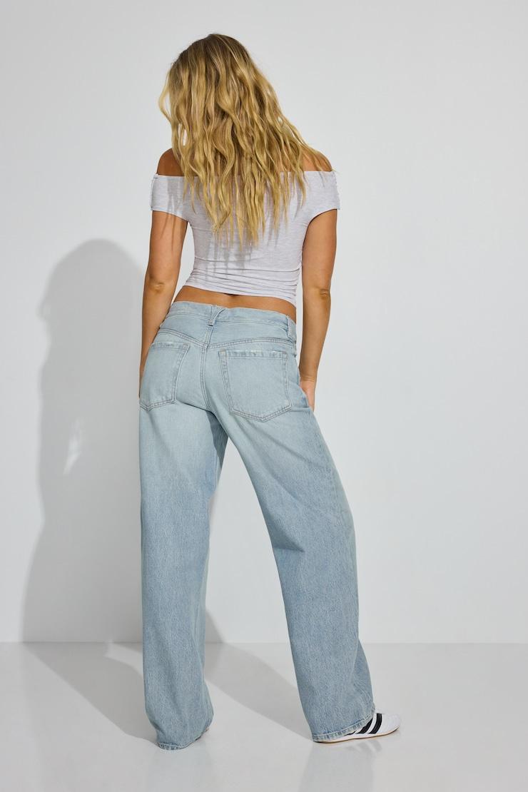 Low Rise Baggy Jeans Product Image