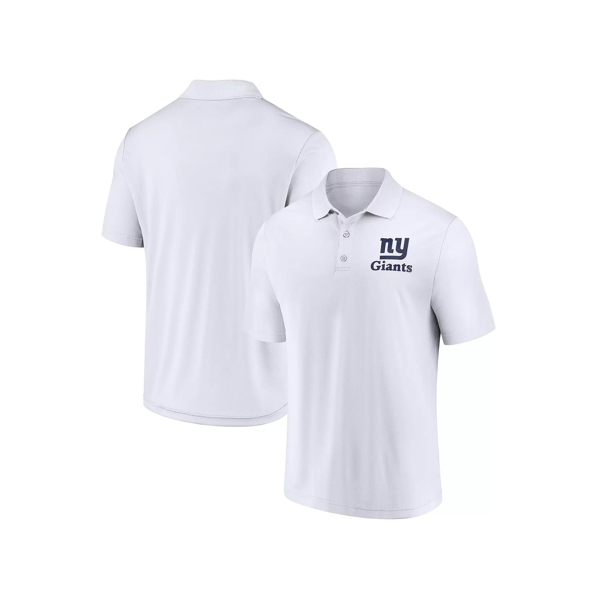 Men's Fanatics White New York Giants Vintage Polo,  Product Image