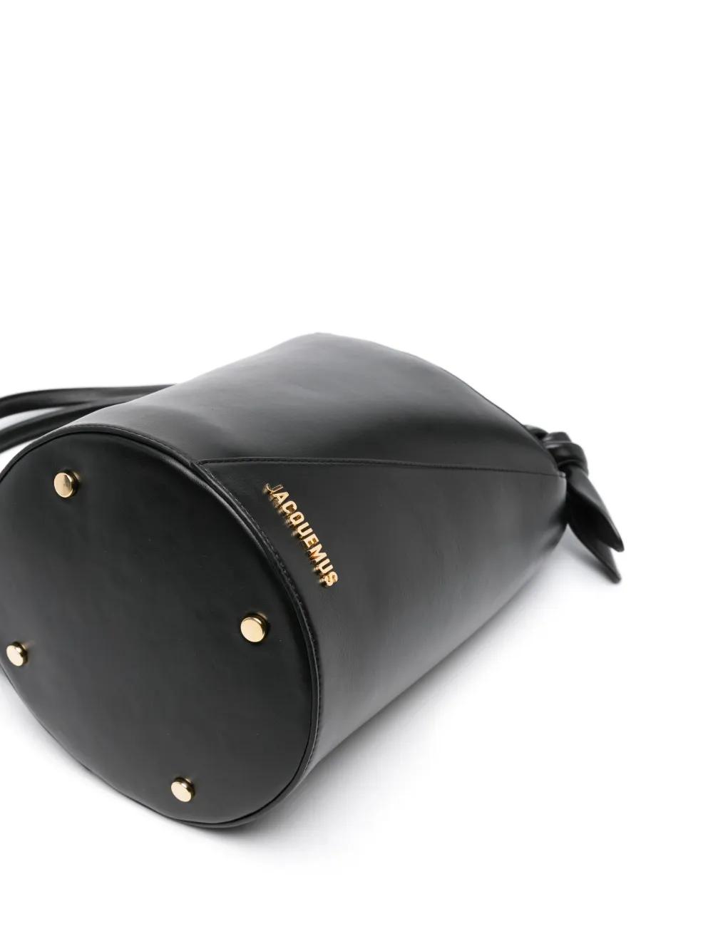 Le Petit Tourni leather bucket bag Product Image