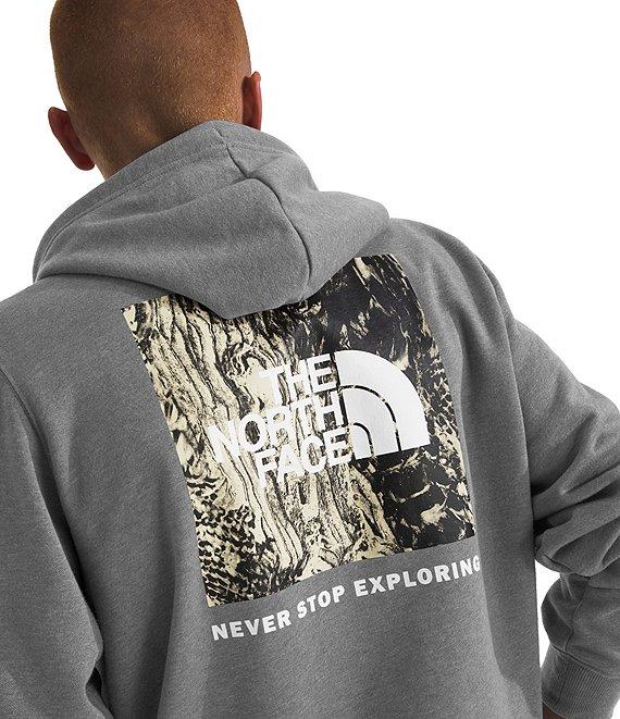 The North Face Lunar New Year Snake Print Heathered Long Sleeve Hoodie Product Image