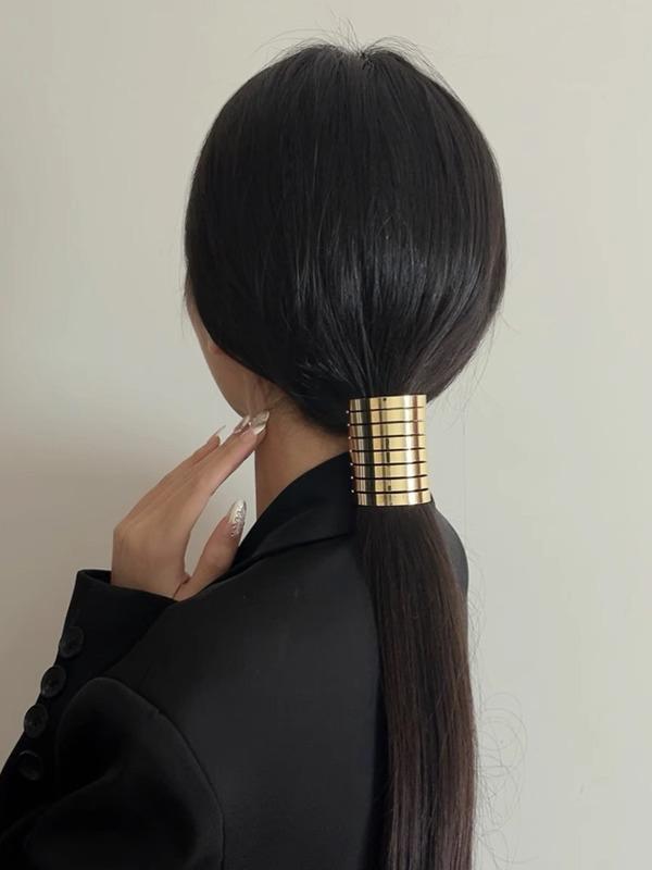 Geometric Shiny Hair Accessories Hairtie Product Image