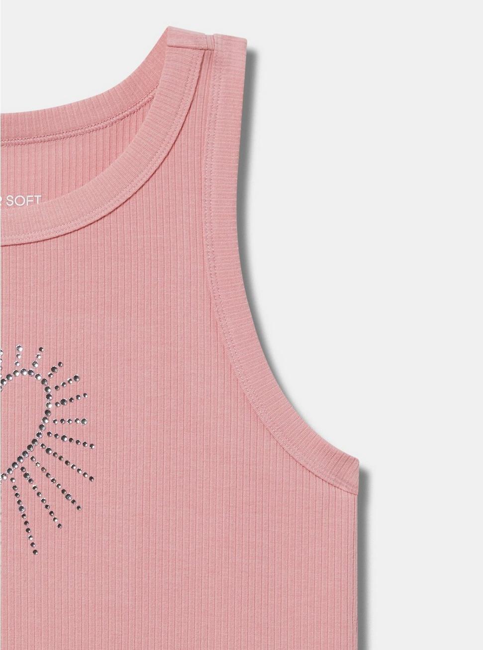 Super Soft Rib High Neck Tank Product Image