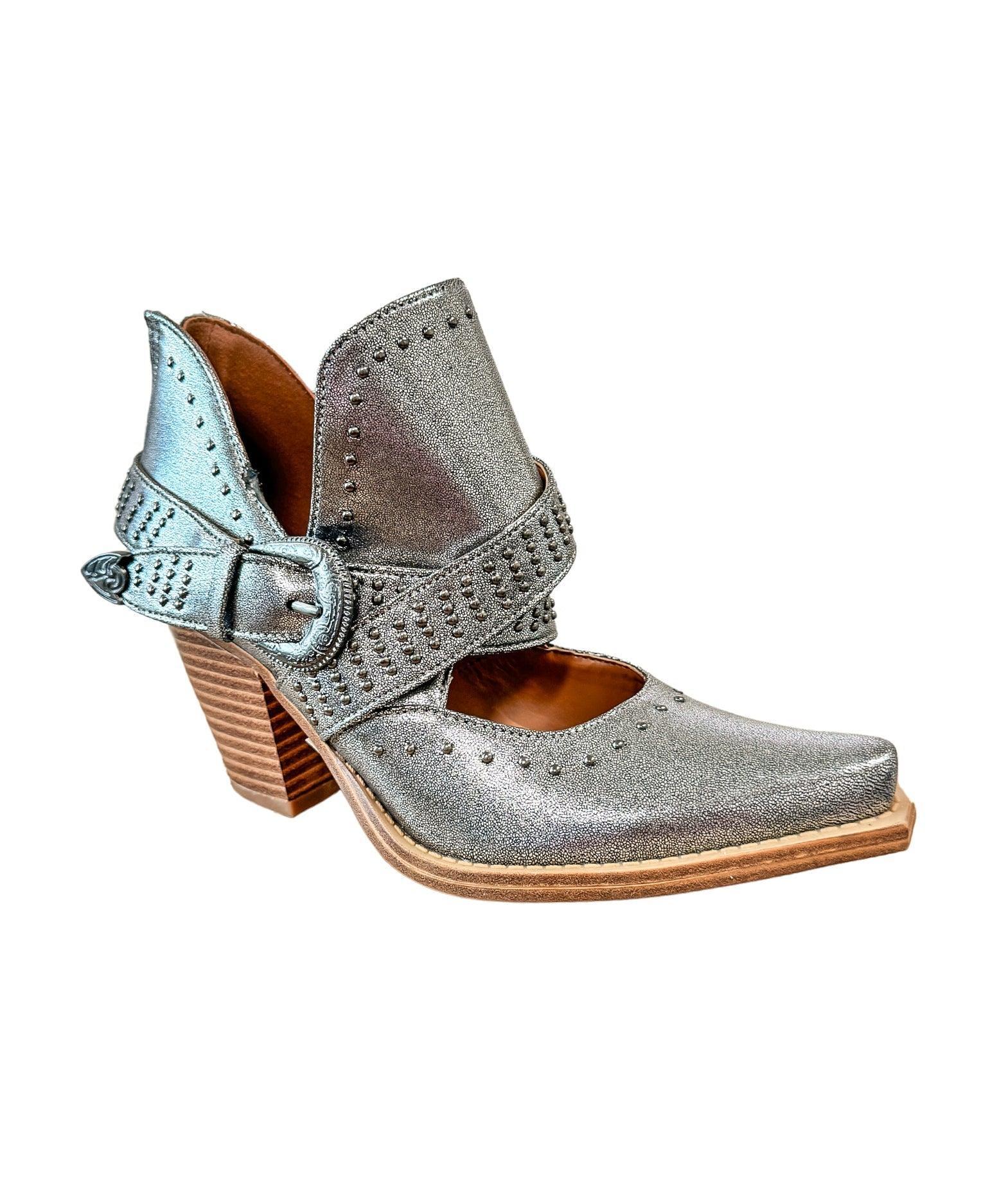 Fiona Ankle Boot in Silver (Online Exclusive) Product Image