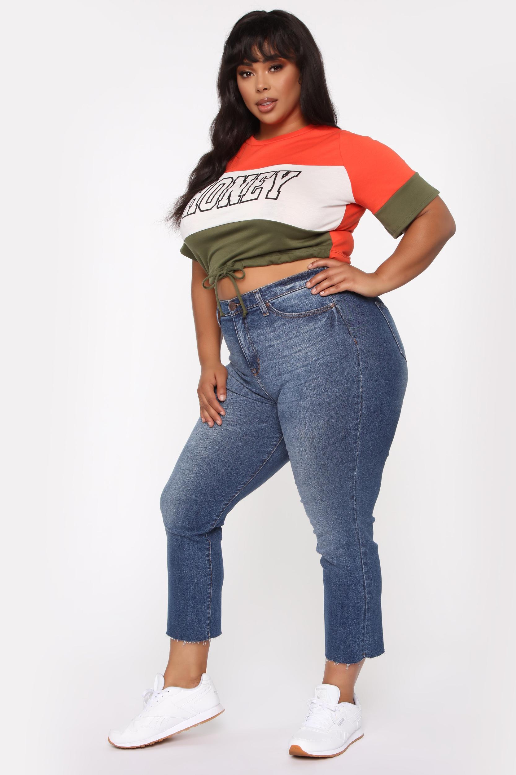 Burning Love High Rise Mom Jeans - Medium Blue Wash Product Image