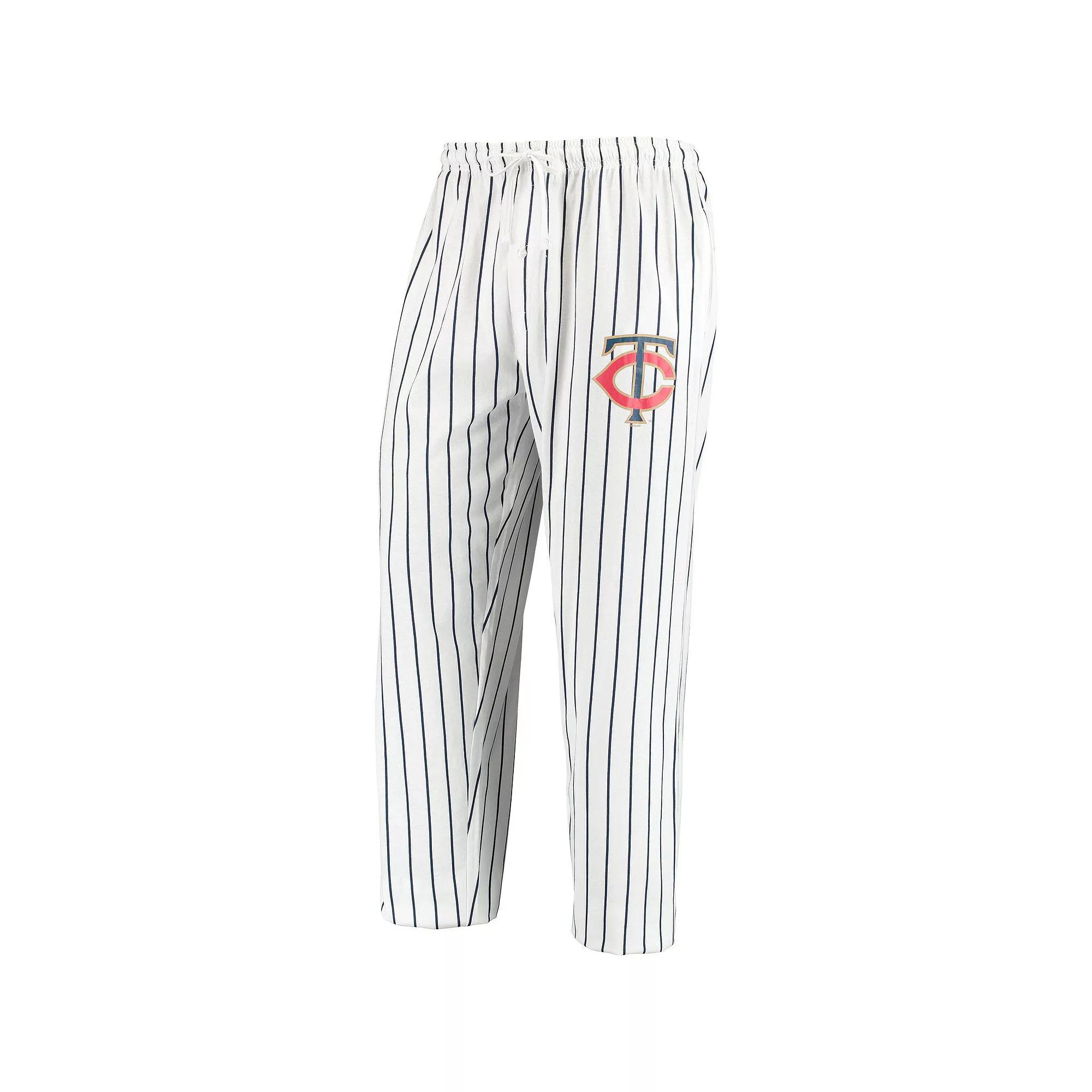 Men's Concepts Sport White/Navy Minnesota Twins Vigor Lounge Pant,  Product Image