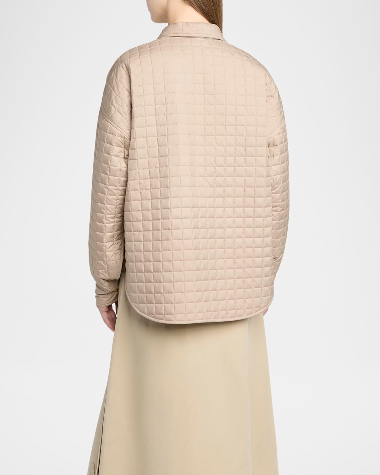 Reversible Quilted Shirt Jacket  Product Image