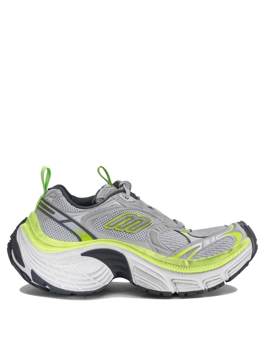 BALENCIAGA Multicolor Mesh And Rubber 6xl Sneakers In Multicolour Product Image