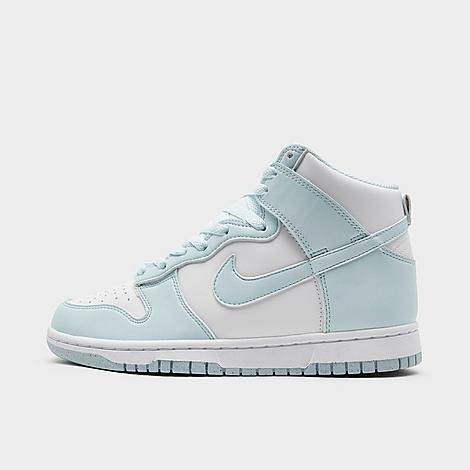 Nike Womens Nike Dunk High - Womens Shoes White/Black/Light British Tan Product Image