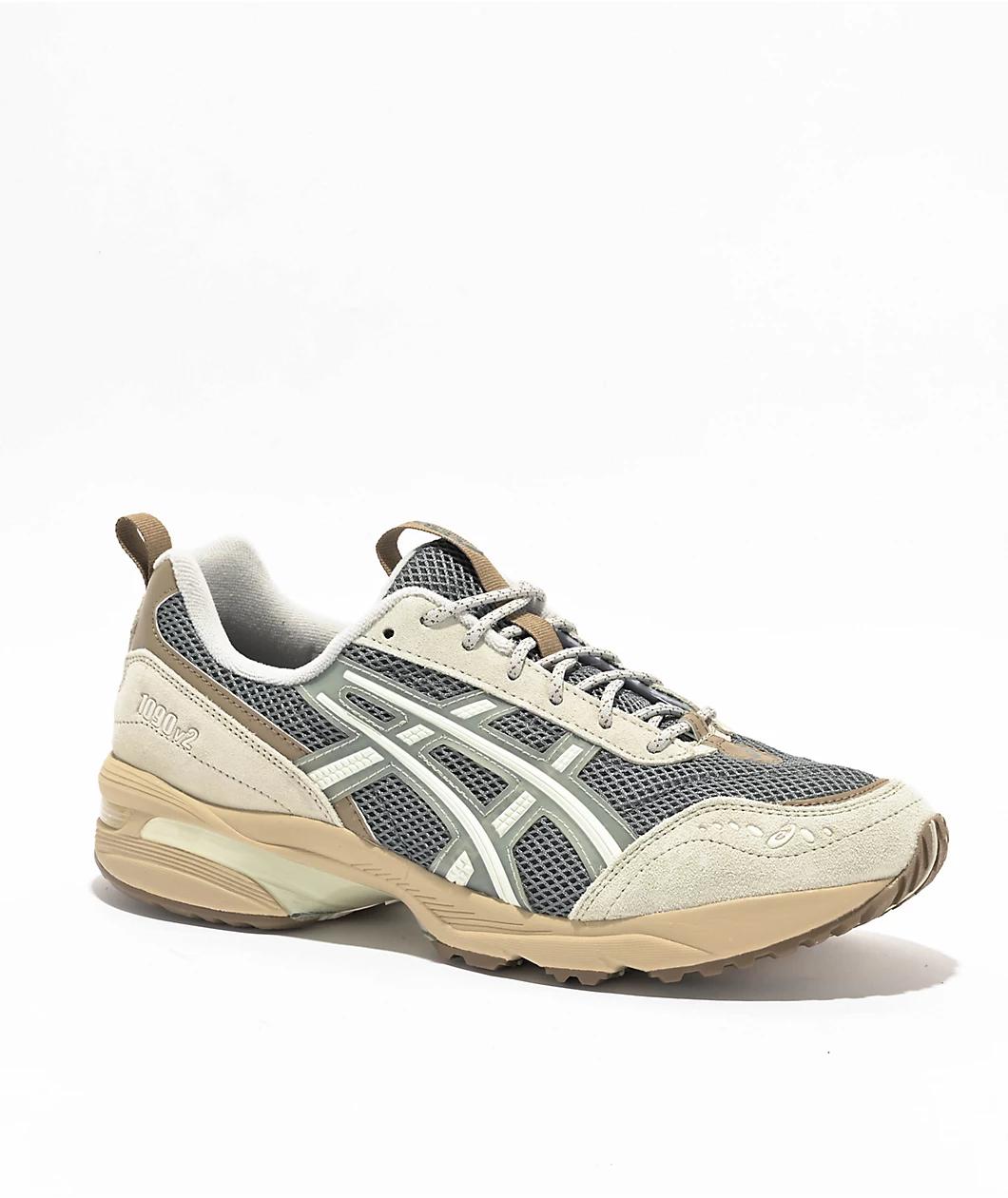 Asics Gel-1090 V2 Dark Pewter & White Sage Shoes Product Image
