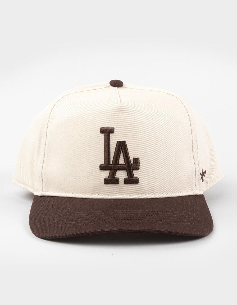 47 BRAND Los Angeles Dodgers Two Tone '47 Hitch Snapback Hat - BROWN Product Image