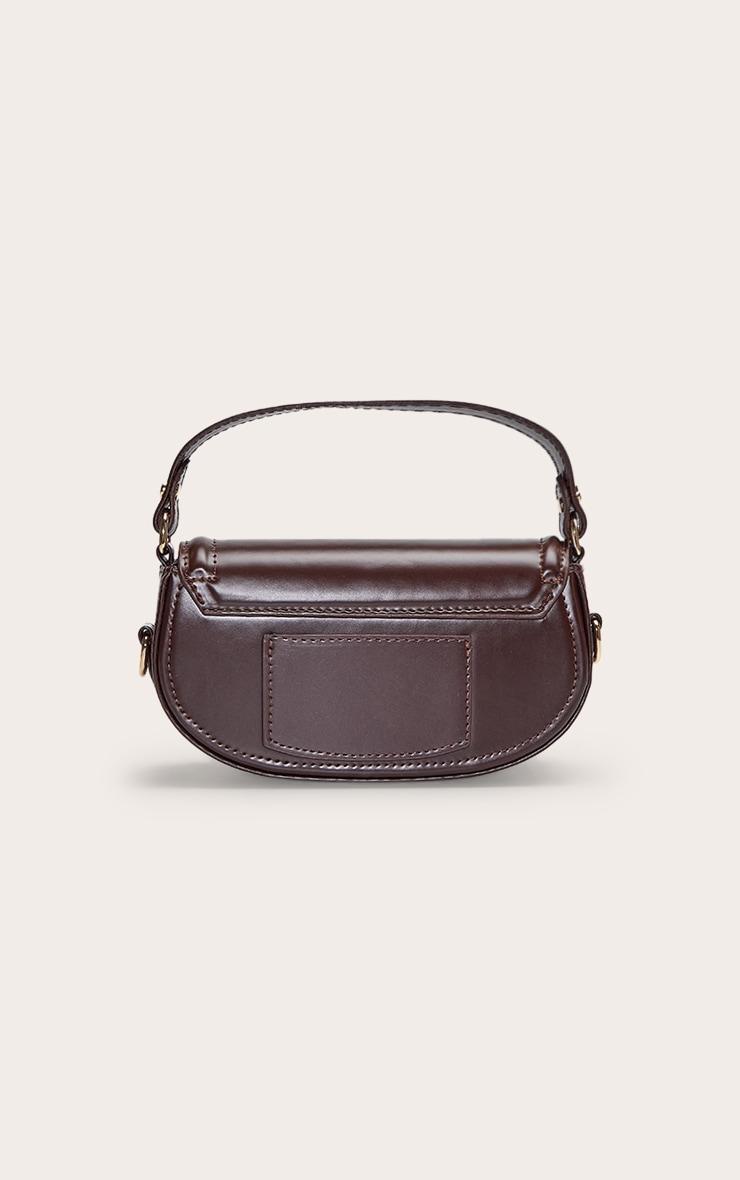 Chocolate Mini Round Cross Body Bag Product Image