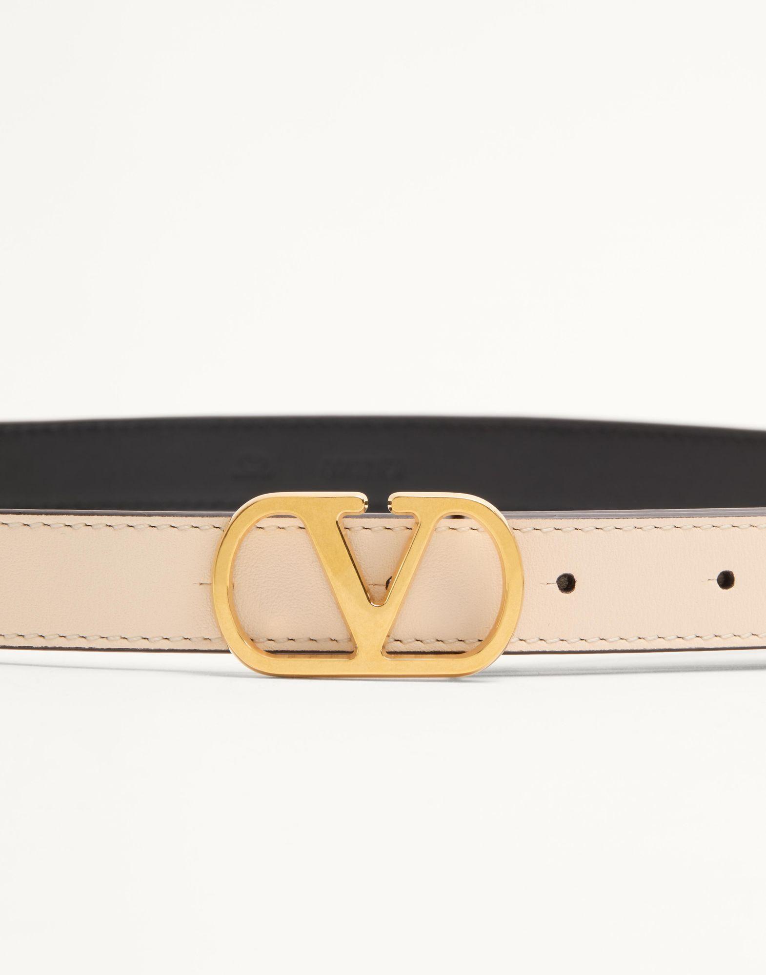 Vlogo Signature Belt In Shiny Calfskin 20 Mm Product Image