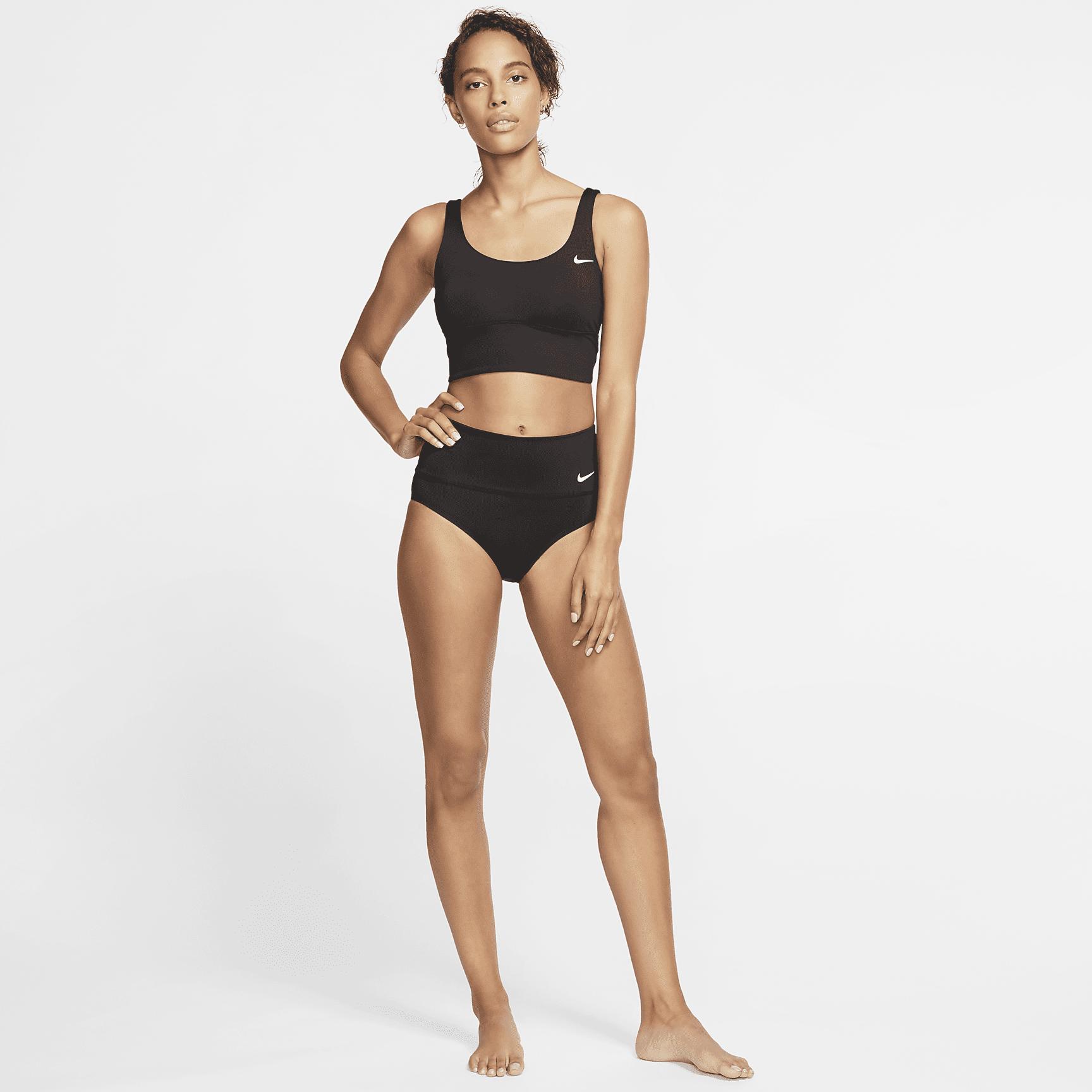 Nike Women's Essential High-Waisted Swim Bottoms Product Image