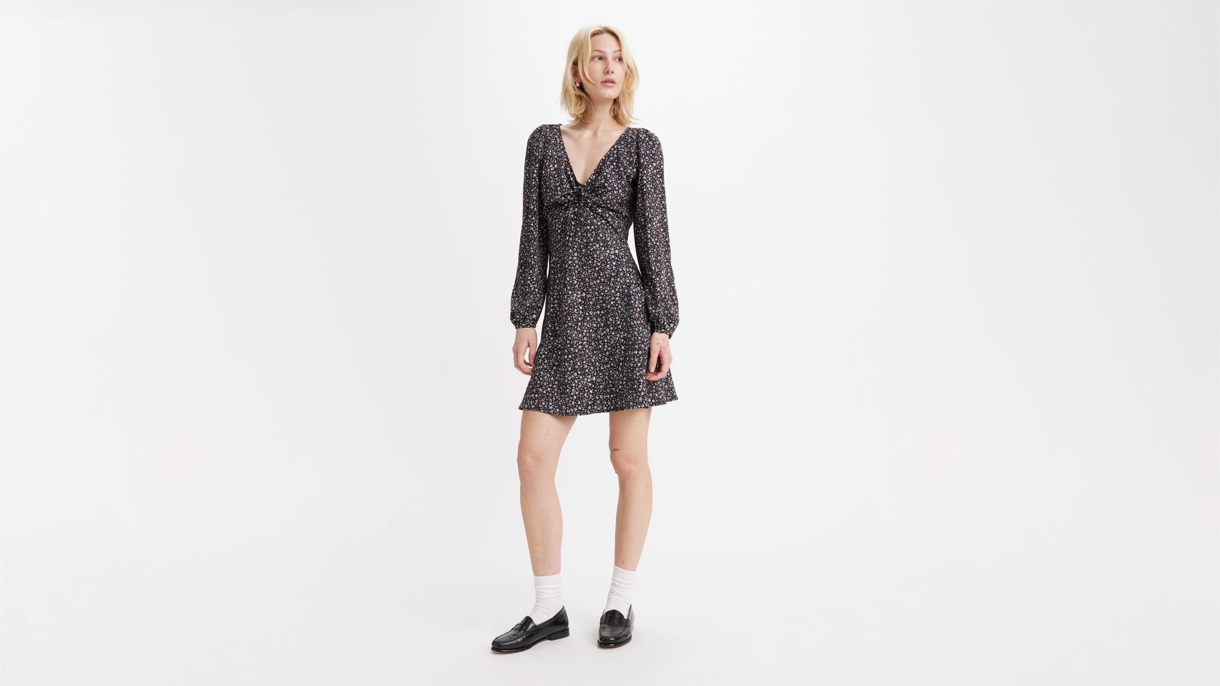 Delray Long Sleeve Mini Dress Product Image