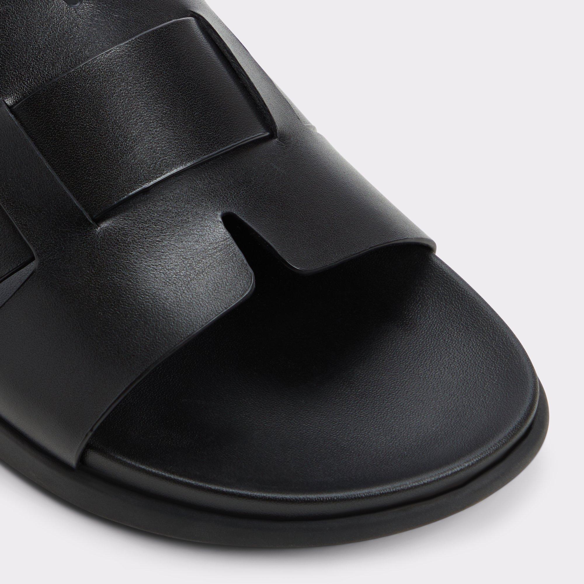 Olino Open Black Men's Slides | ALDO US Product Image