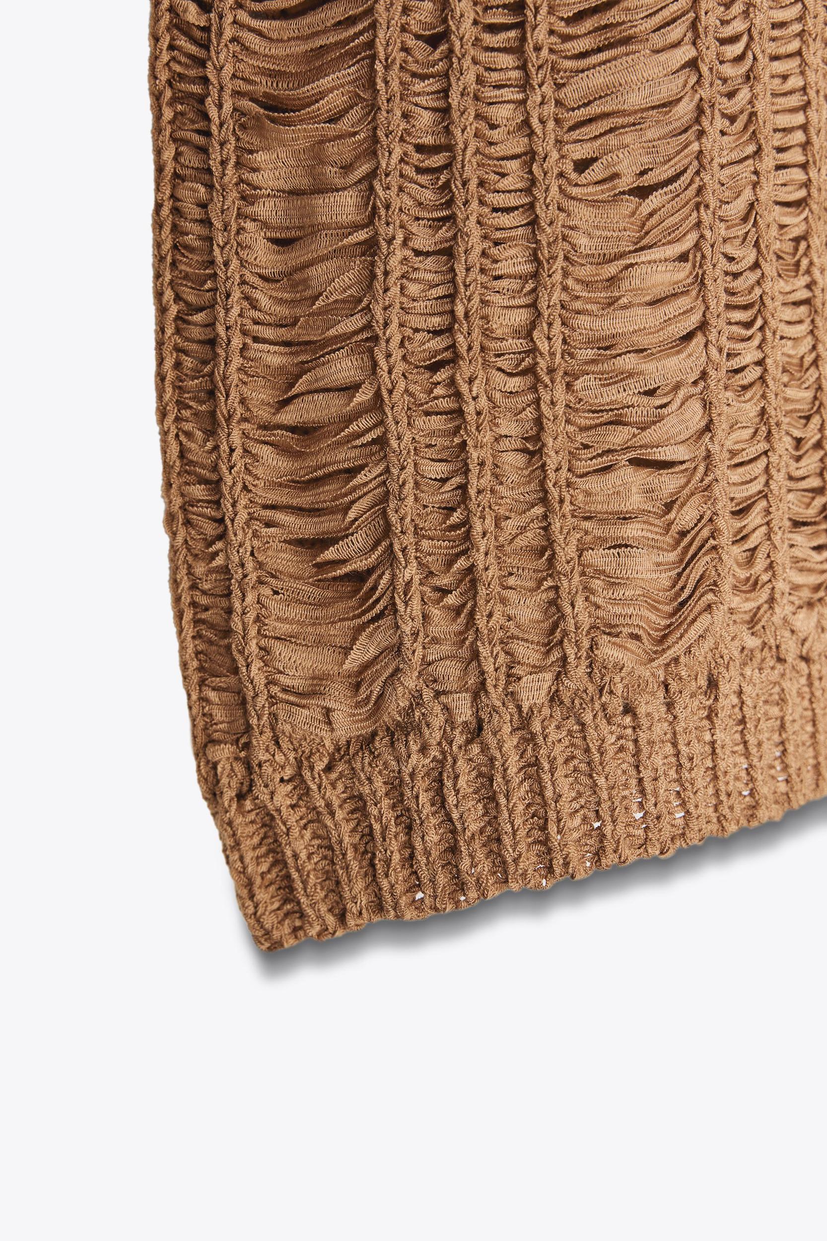 RIBBON KNIT TOP Product Image