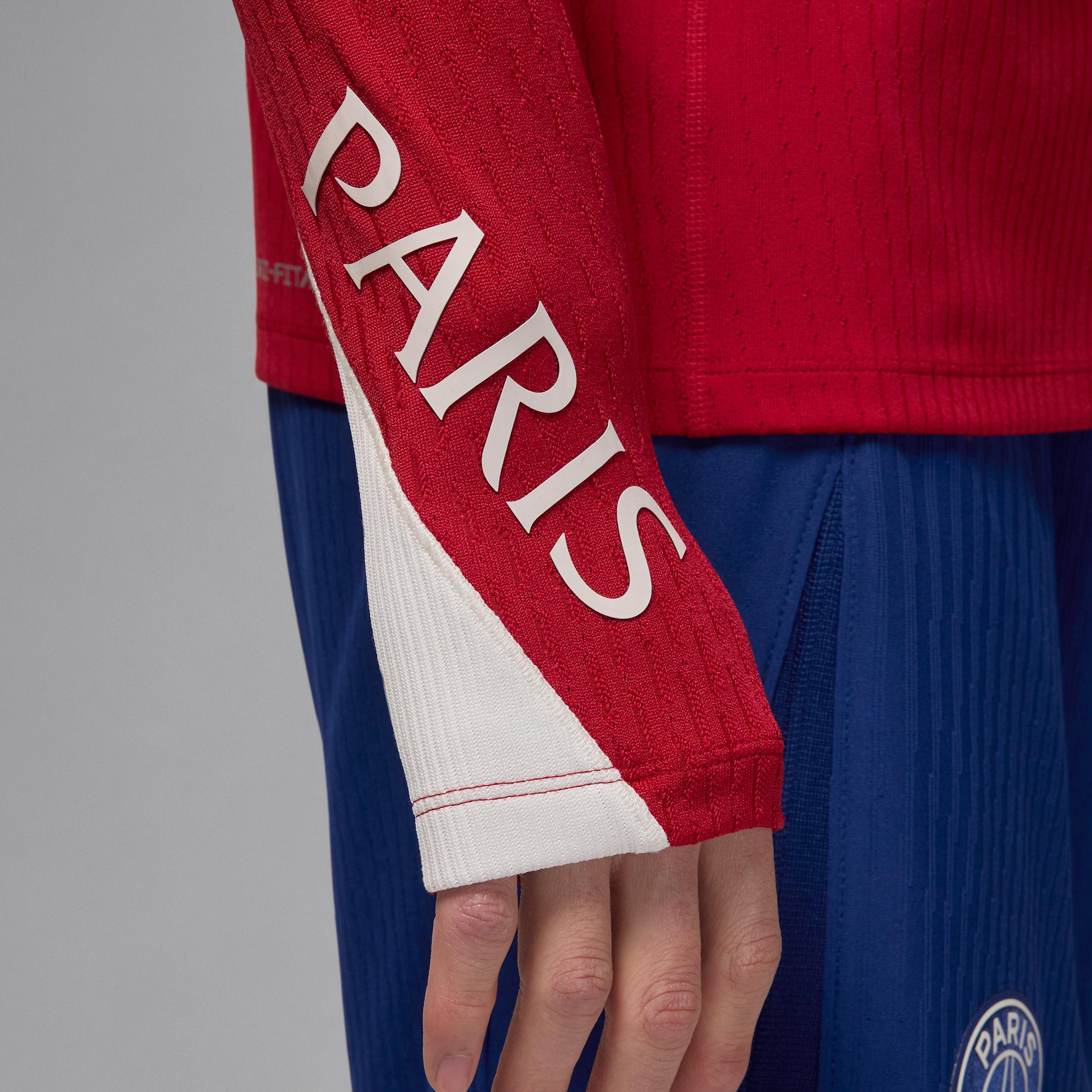 Nike Men's Paris Saint-Germain Strike Elite Fourth Jordan Dri-FIT ADV Soccer Knit Drill Top Product Image