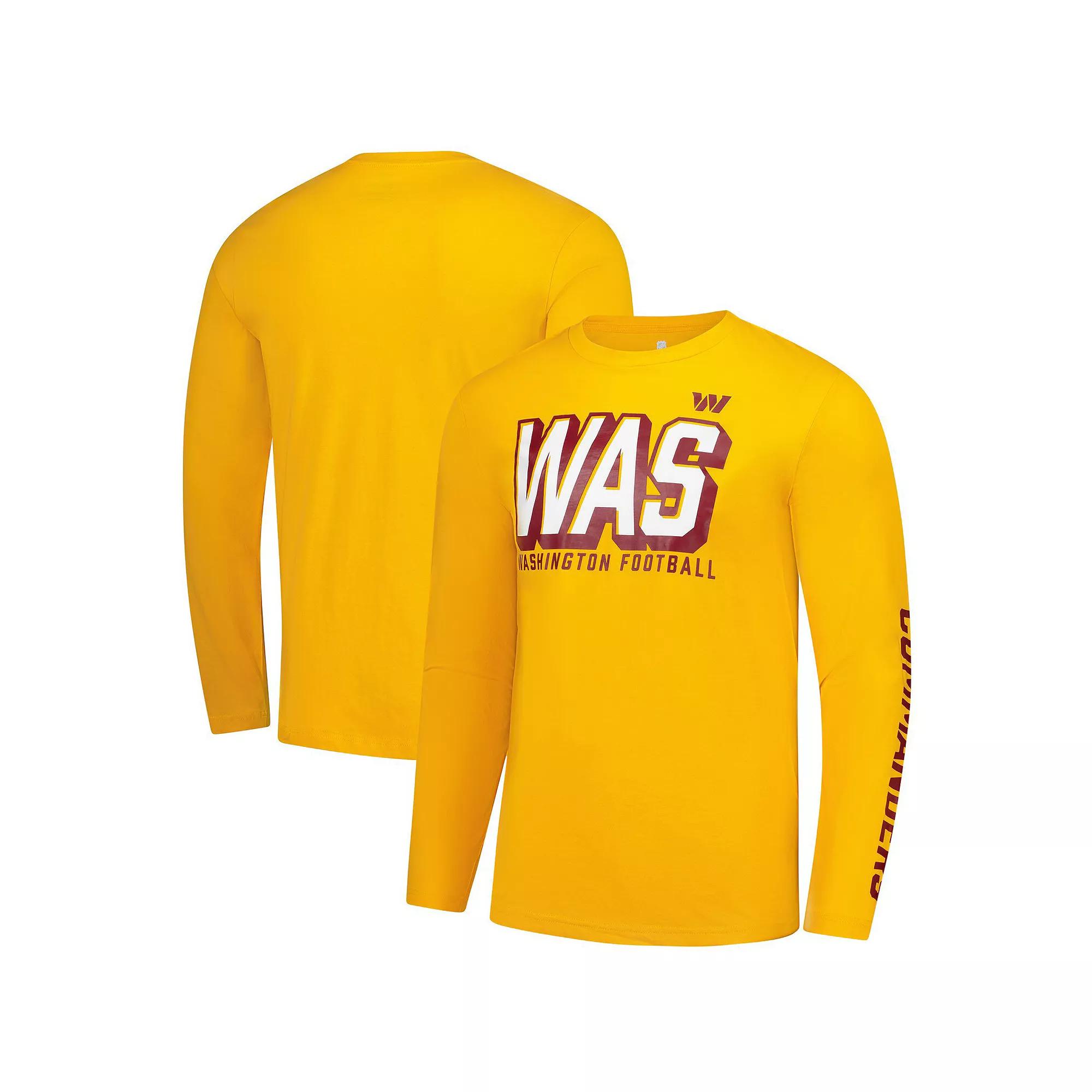 Men's Fanatics  Gold Washington Commanders Long Sleeve T-Shirt, Size: Small, Wft Gold Product Image