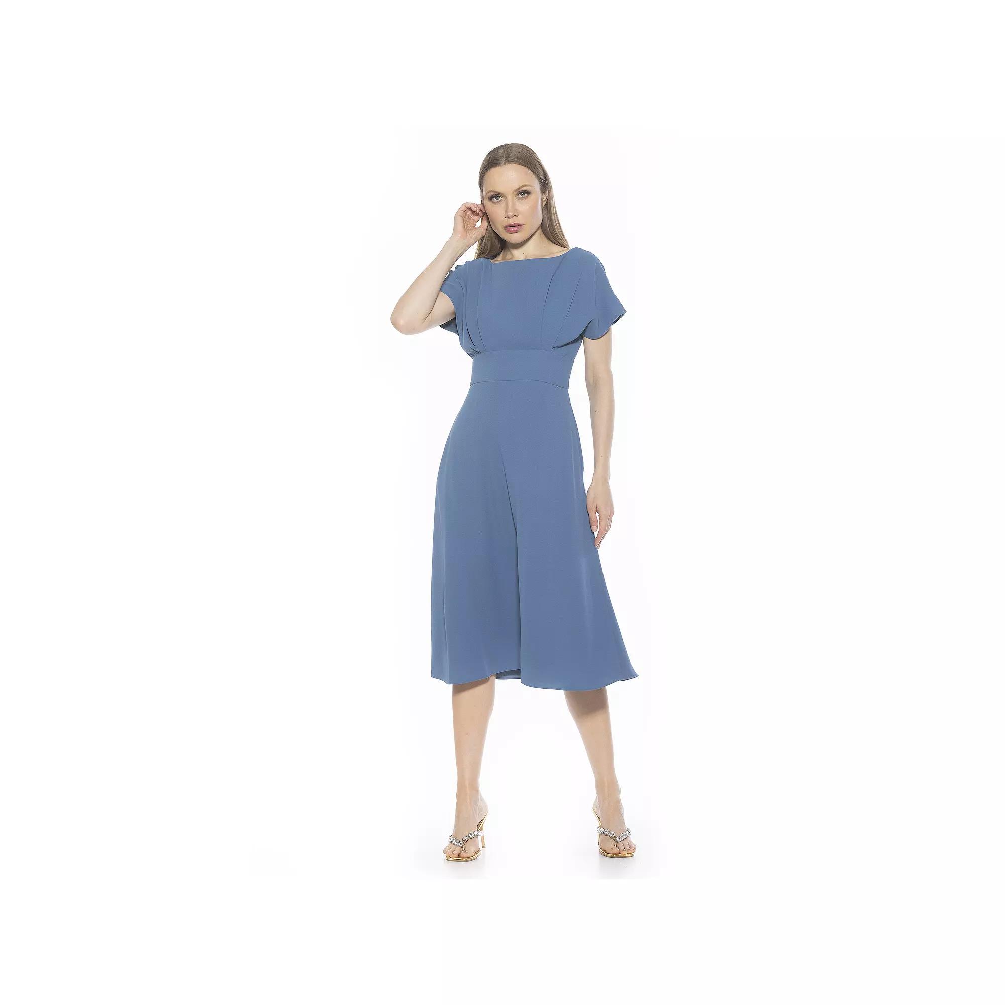 Women's ALEXIA ADMOR Dolman Midi Fit & Flare Dress,  Product Image