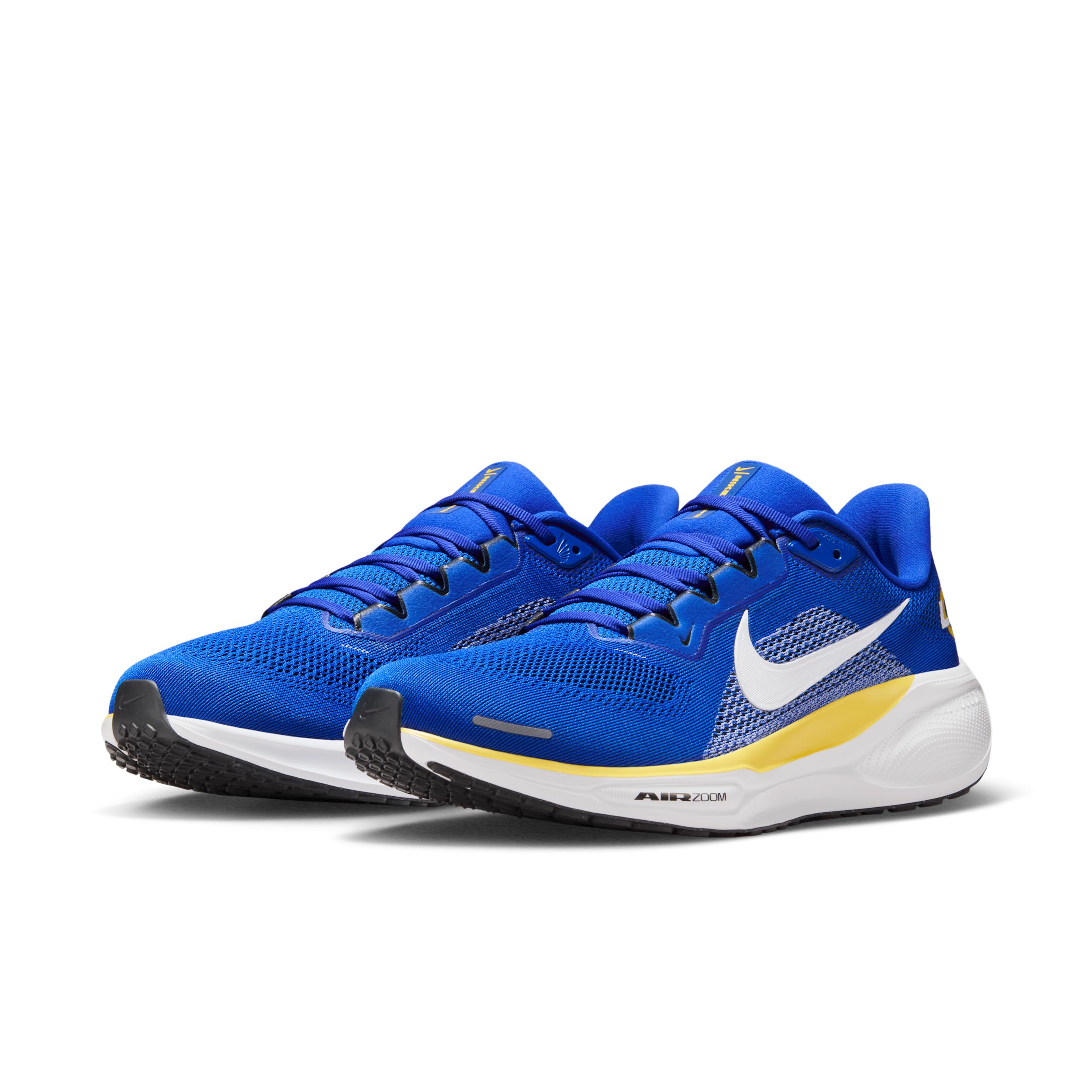 Los Angeles Rams Pegasus 41 Nike Mens NFL Road Running Shoes | IB3199-400 Product Image