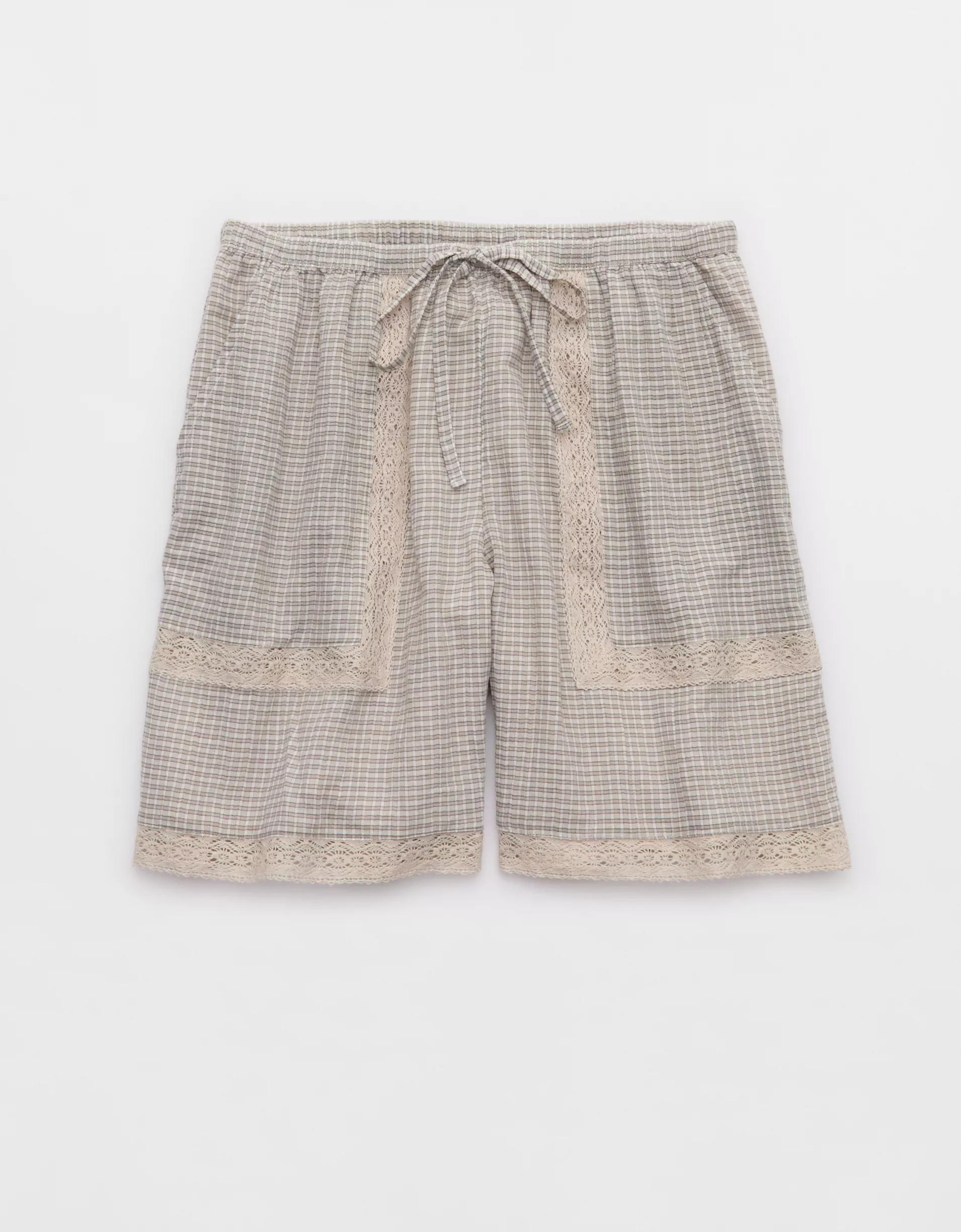 Aerie Off-Duty Gauze Boxer Women's Product Image