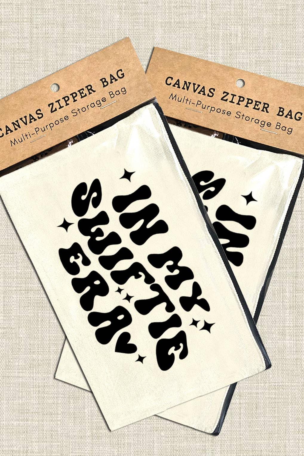 Multi Use Canvas Bags w/zipper Product Image