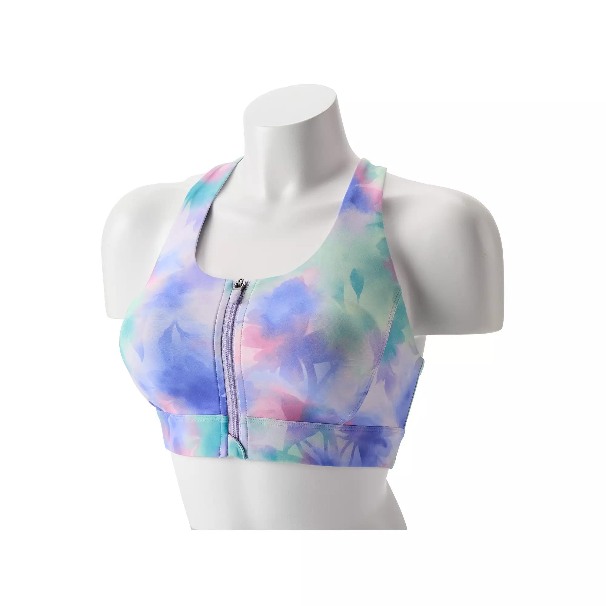 Women's Tek Gear® Ultrastretch Medium Support Sports Bra, Size: Small, Pink Watercolor Product Image