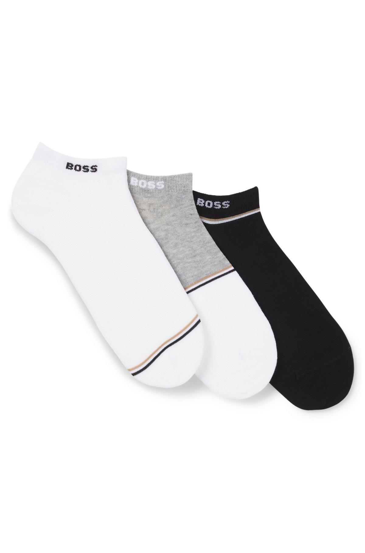 Three-pack of ankle-length socks Product Image