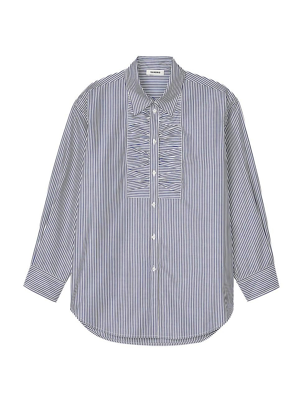 Womens Rhinestone Check Shirt Product Image