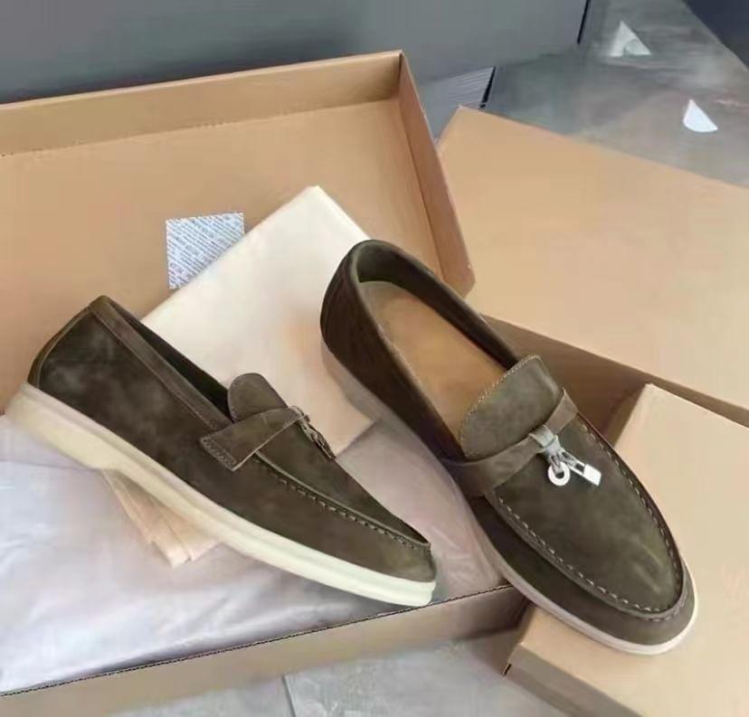 Lock Charm Slip-Ons Product Image