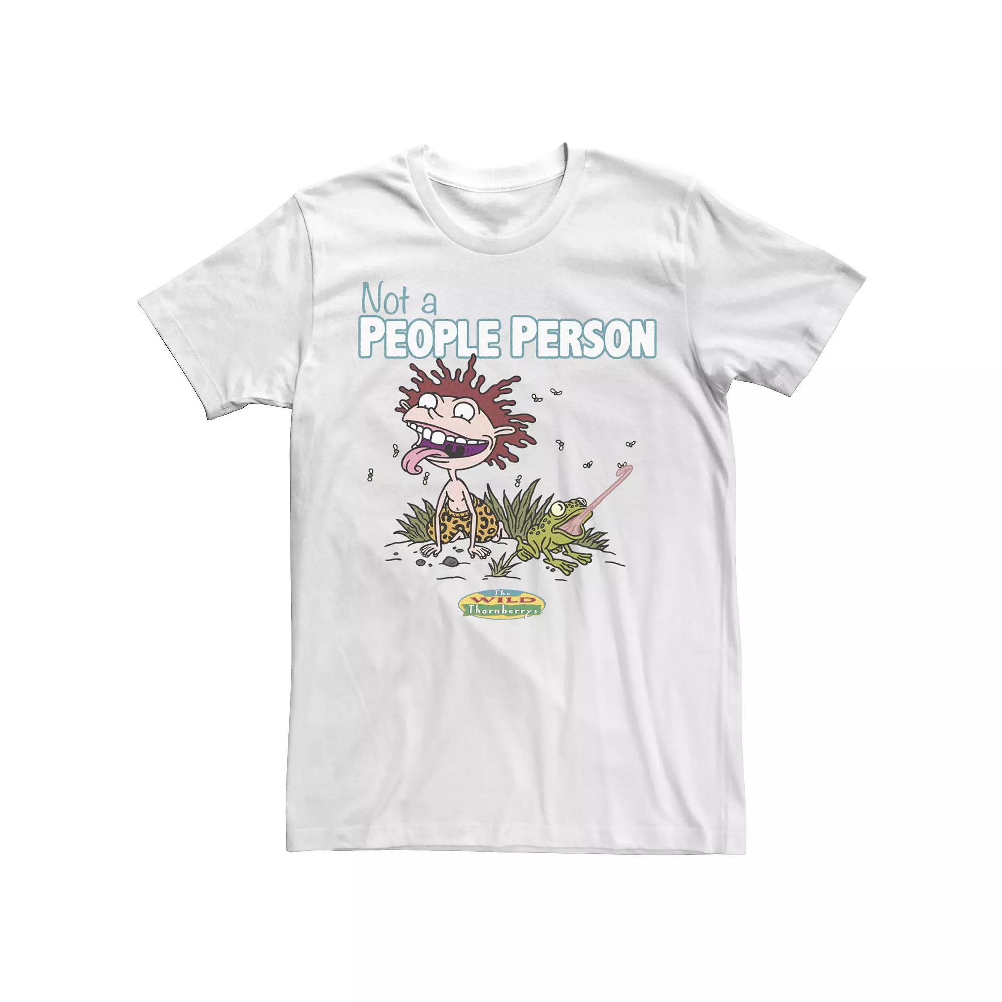 Men's Wild Thornberries Donnie Not A People Person Short Sleeve Tee,  Product Image
