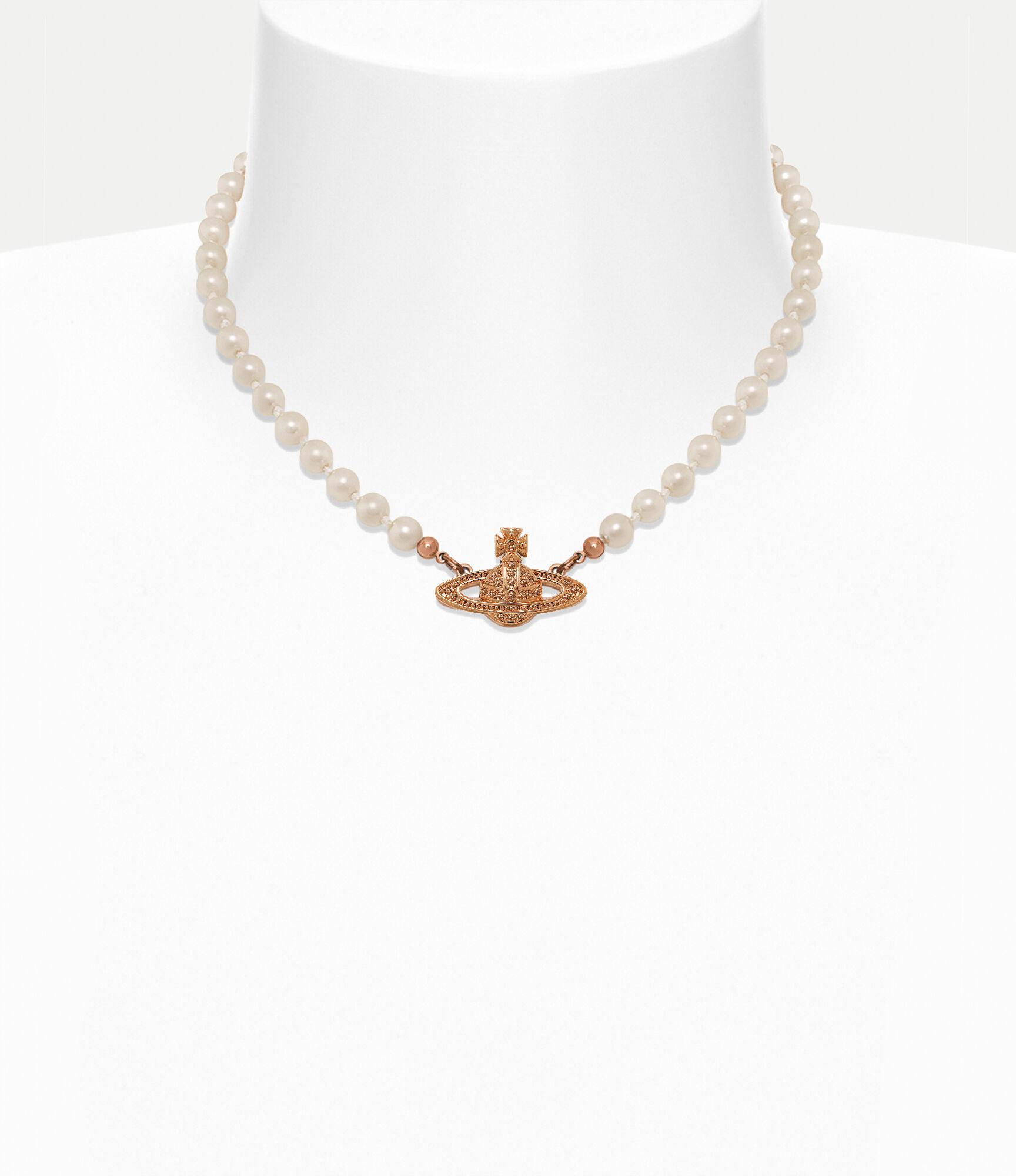 Mini Bas Relief Pearl Choker Product Image