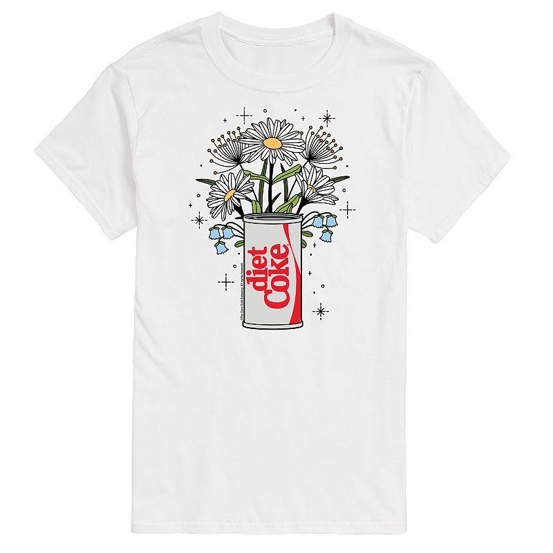 Men's Diet Coke Flowers With Coke Can Graphic Tee,  Product Image