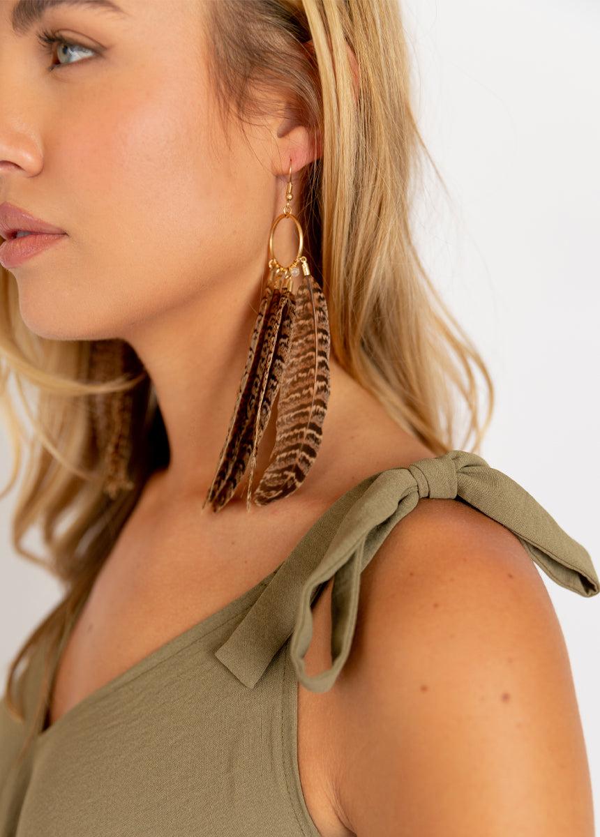 Ellio Dress in Olive Ash Female Product Image