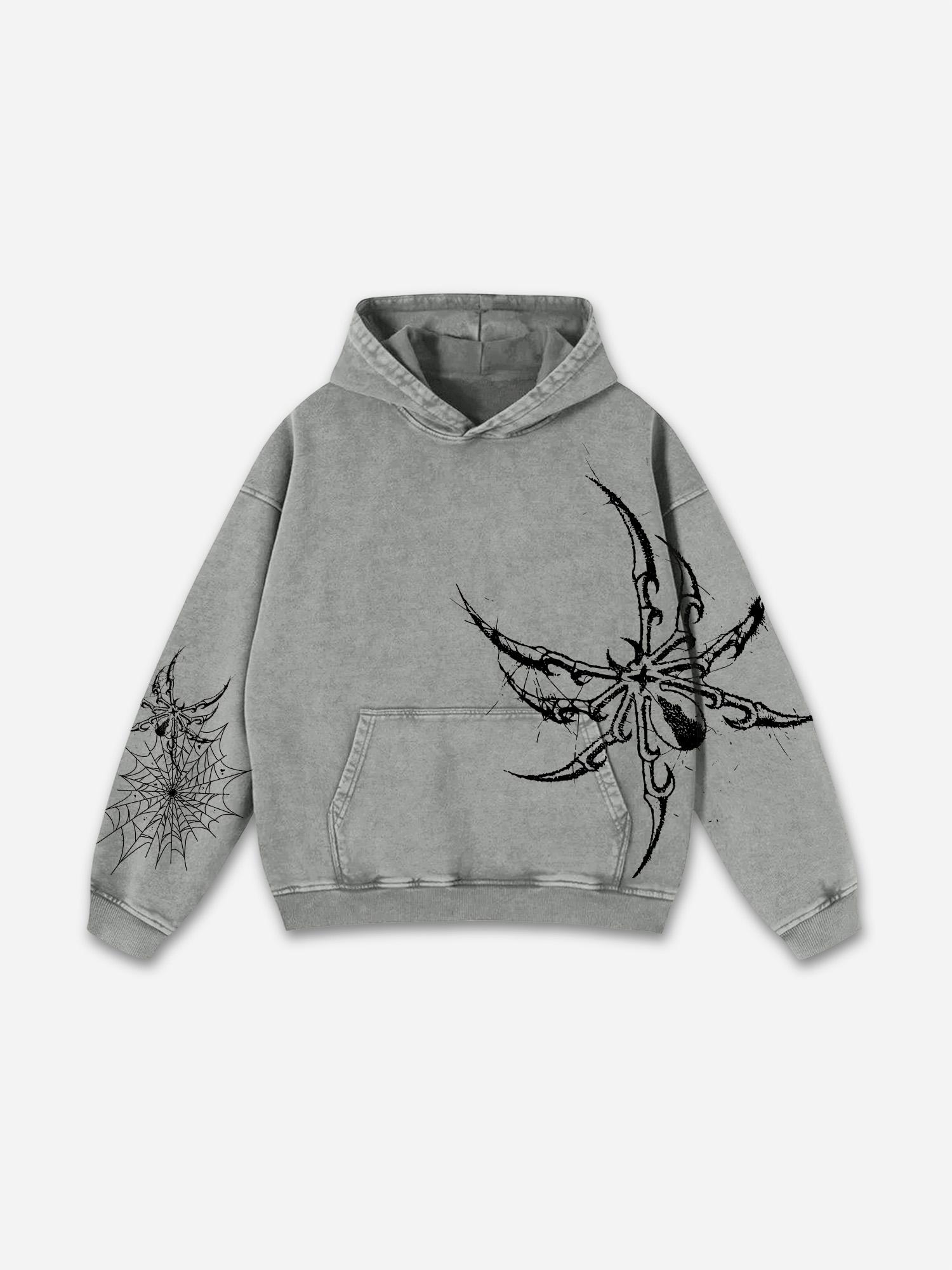 Sopula Child Of God Print Acid Washed Hoodie Product Image