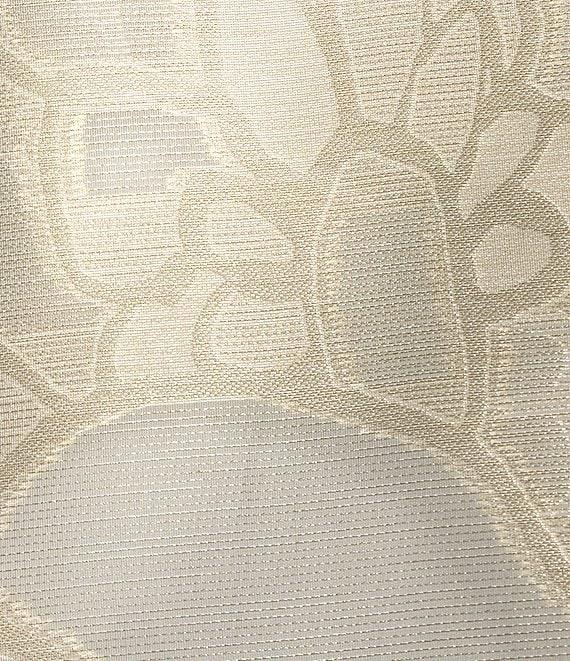 Caroline Rose Sheer Elegance Devore Stand Collar Bracelet Sleeve Open-Front Swing Jacket Product Image