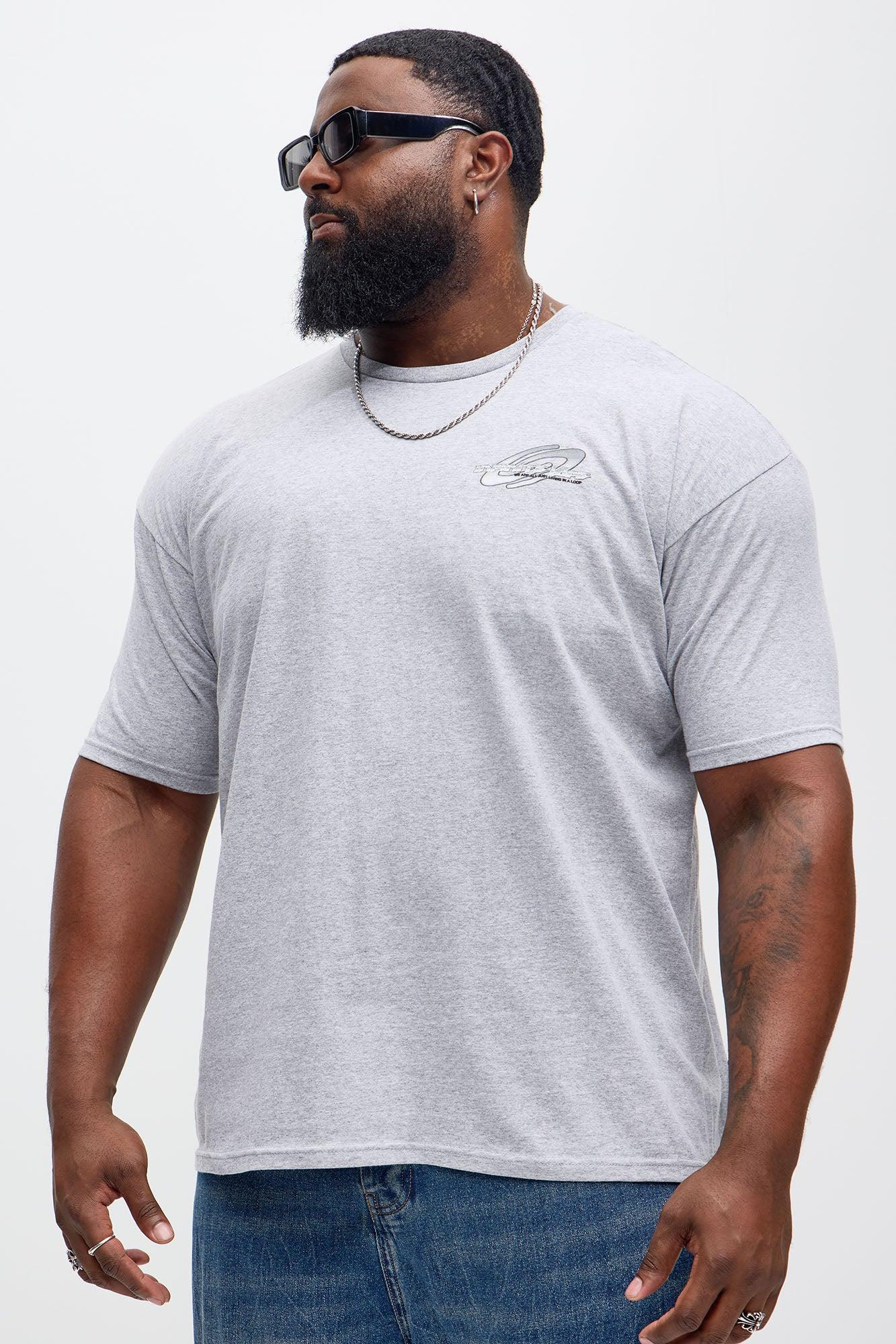 Infinite Life Short Sleeve Tee - Grey Product Image