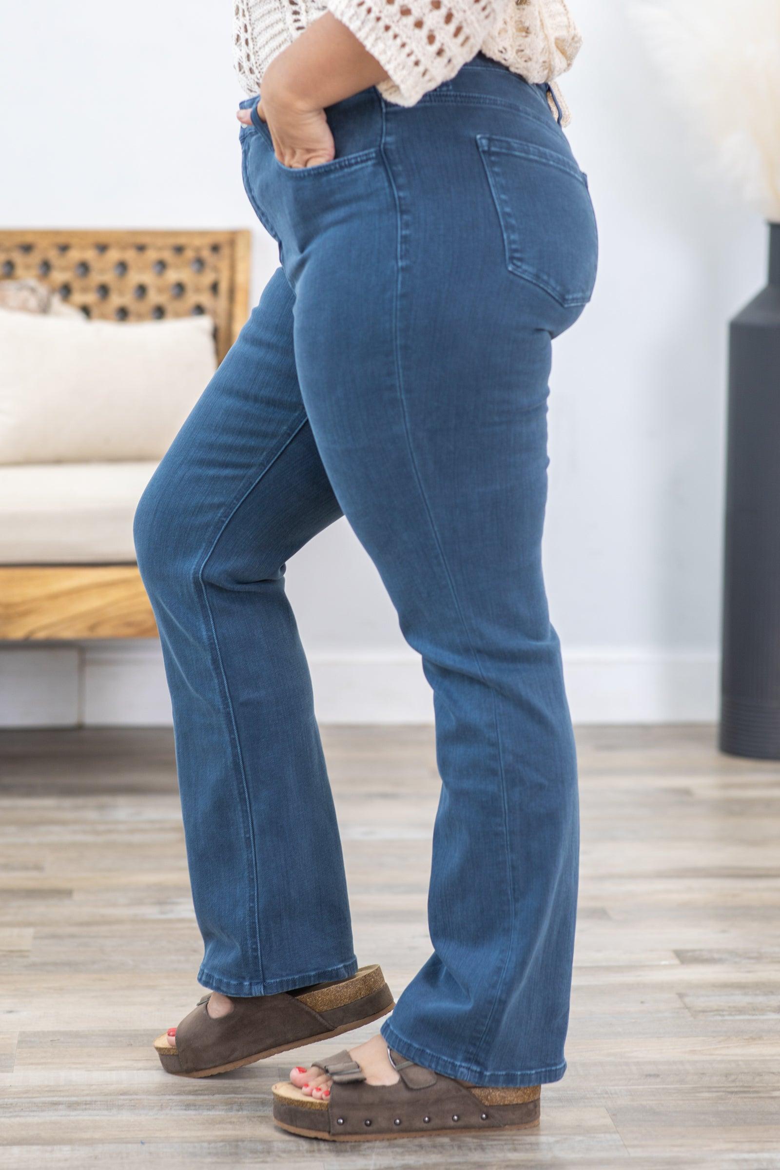 Flying Monkey High Rise Bootcut Jeans Product Image